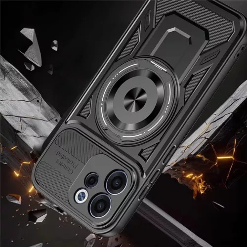 Oppo Reno15 F Szürke Techsuit RuggedCam tok-5949419369672 6 kép