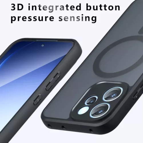 Oppo Reno15 F Frosted Black Techsuit PureFrost MagSafe tok-5949419369573 3 kép