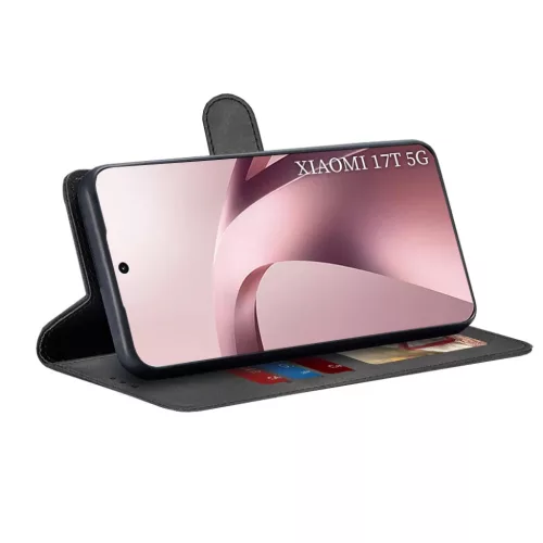 Xiaomi 17T Fekete Techsuit Diary Book tok-5949419369917 2 kép
