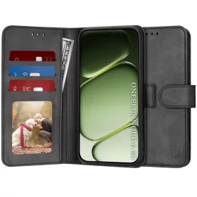 OnePlus Nord 6 Fekete Techsuit Fliptok-5949419369849 1 kép