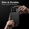 Xiaomi 17T Fekete Techsuit Carbon Silicone tok-5949419370197 5 kép