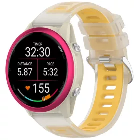  Samsung Galaxy Watch4 40mm Sárga Techsuit Óraszíj (W084)-5949419370098 2 kép