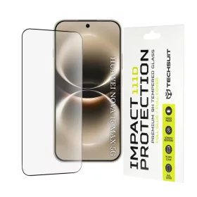    Huawei Nova 15 Max Fekete Techsuit 111D Teljes Borítású / Teljes Ragasztású üvegfólia