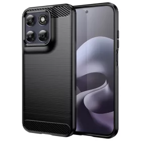 Motorola Moto G87 Fekete Techsuit - Carbon Silicone tok-5949419370425 1 kép