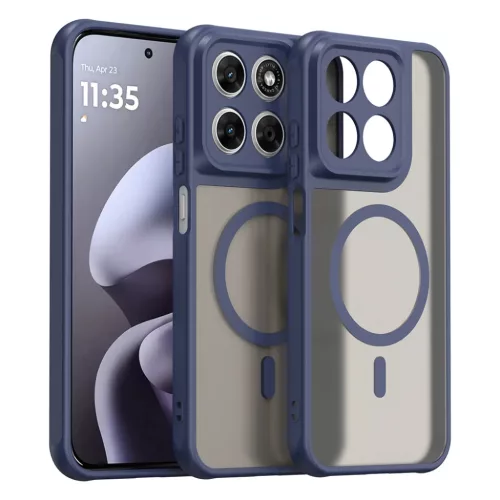 Motorola Moto G87 Navy Blue Techsuit HaloFrost II MagSafe tok-5949419370364 2 kép