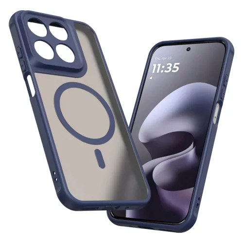 Motorola Moto G87 Navy Blue Techsuit HaloFrost II MagSafe tok-5949419370364 3 kép