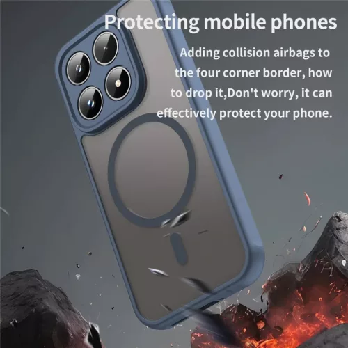 Motorola Moto G87 Navy Blue Techsuit HaloFrost II MagSafe tok-5949419370364 5 kép
