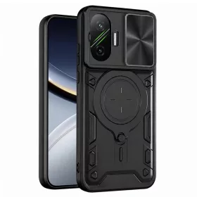  Xiaomi Poco F7 Fekete Techsuit CamGuard Pro tok-5949419370845 1 kép