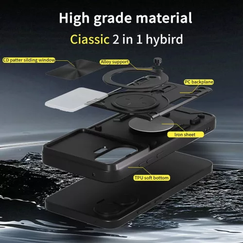  Xiaomi Poco F7 Kék Techsuit CamGuard Pro tok-5949419370838 6 kép