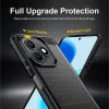 Honor X8d Fekete Techsuit Carbon Silicone tok-5949419370784 2 kép