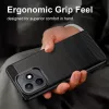 Honor X8d Fekete Techsuit Carbon Silicone tok-5949419370784 5 kép