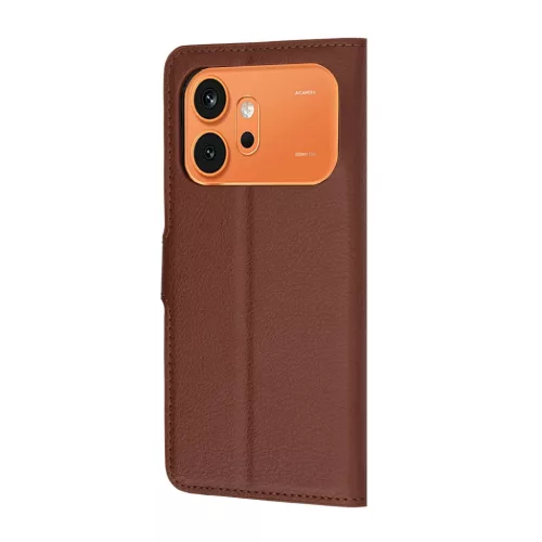 Honor 600 / 600 Pro Barna Techsuit Bőr Fliptok-5949419371125 5 kép