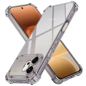Honor 600 Füst Fekete Techsuit Ütésálló Átlátszó Szilikon tok-5949419371064 1 kép