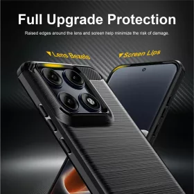 Motorola Edge 70 Pro Fekete Techsuit - Carbon Silicone tok-5949419371040 2 kép