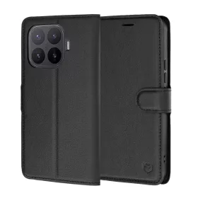 Xiaomi 17T Pro Fekete Techsuit Bőr Fliptok-5949419371361 1 kép