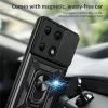 Xiaomi Redmi Note 13 Pro 4G / Poco M6 Pro 4G Fekete Techsuit CamShield-5949419373365 5 kép