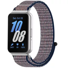   Samsung Galaxy Fit3 Navy Mosaic Techsuit Óraszíj 22mm (W080)