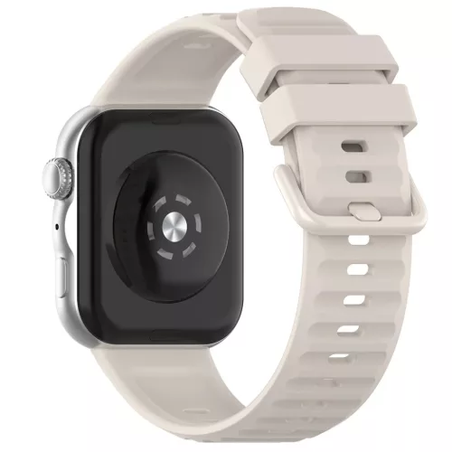 Huawei Watch Fit 5 Pro Krém Techsuit Szíj (W082)-5949419373716 2 kép