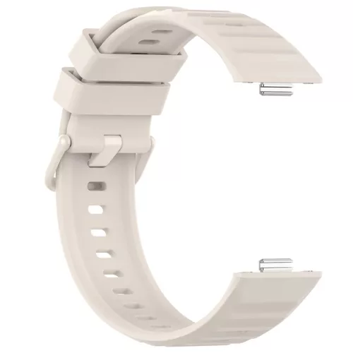Huawei Watch Fit 5 Pro Krém Techsuit Szíj (W082)-5949419373716 3 kép