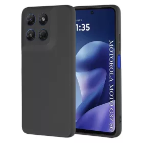    Motorola Moto G37 / G37 Power / G47 Fekete Techsuit - SoftFlex tok