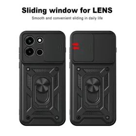  OnePlus Nord 6 fekete Techsuit CamShield sorozat tok-5949419374072 2 kép