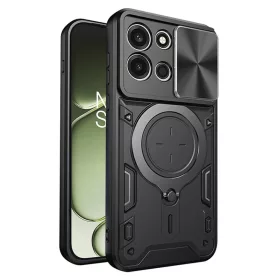 OnePlus Nord 6 Fekete Techsuit CamGuard Pro tok