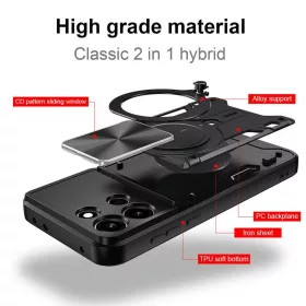 OnePlus Nord 6 Fekete Techsuit CamGuard Pro tok-5949419374058 2 kép