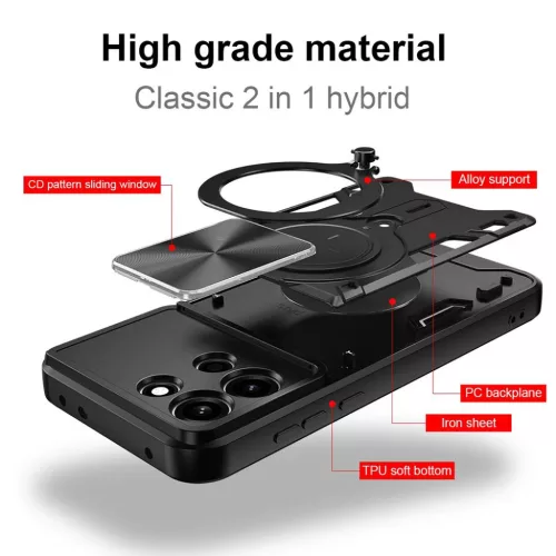 OnePlus Nord 6 Fekete Techsuit CamGuard Pro tok-5949419374058 2 kép