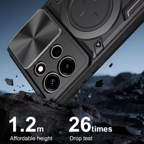 OnePlus Nord 6 Fekete Techsuit CamGuard Pro tok-5949419374058 6 kép