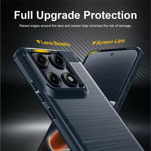 Motorola Edge 70 Pro Kék Techsuit Carbon Silicone tok-5949419375123 3 kép