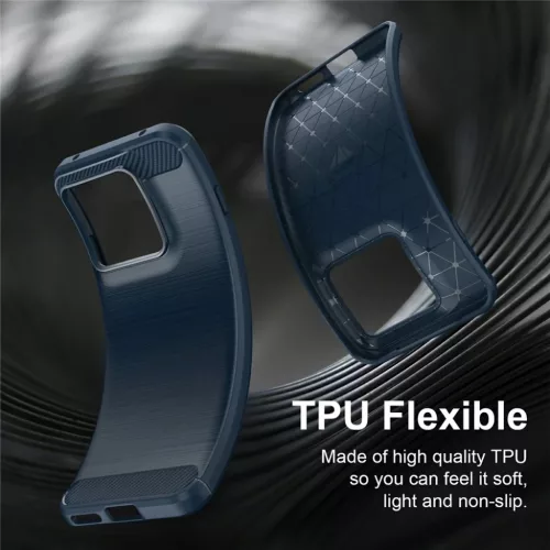 Motorola Edge 70 Pro Kék Techsuit Carbon Silicone tok-5949419375123 6 kép