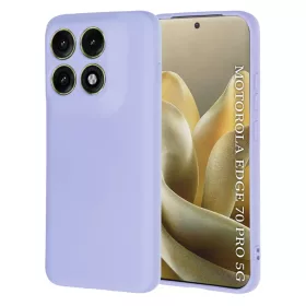    Motorola Edge 70 Pro világoslila Techsuit SoftFlex szilikon tok