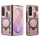 Samsung Galaxy Z Fold 8 Ultra rózsaarany Techsuit CamGuard Pro tok-5949419374706 1 kép