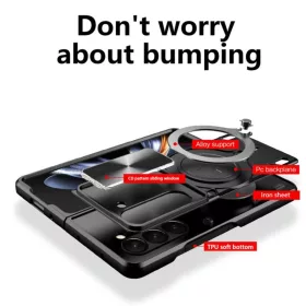 Samsung Galaxy Z Fold 8 Ultra rózsaarany Techsuit CamGuard Pro tok-5949419374706 2 kép
