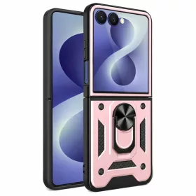 Samsung Galaxy Z Flip8 Rose Gold Techsuit CamShield sorozat tok-5949419374423 1 kép