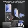Samsung Galaxy Z Flip8 Fekete Techsuit CamGuard Pro tok-5949419374386 5 kép