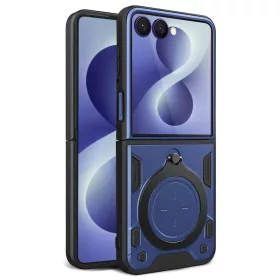Samsung Galaxy Z Flip8 Kék Techsuit CamGuard Pro tok-5949419374362 1 kép