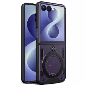 Samsung Galaxy Z Flip8 Lila Techsuit CamGuard Pro tok-5949419374355 1 kép
