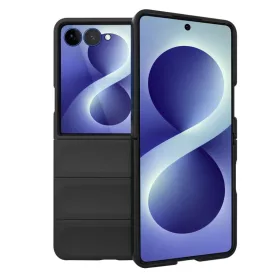 Samsung Galaxy Z Flip8 Fekete Techsuit Magic Shield tok