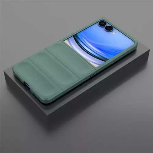 Samsung Galaxy Z Flip8 Zöld Techsuit Magic Shield tok-5949419374317 6 kép
