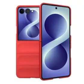 Samsung Galaxy Z Flip8 Piros Techsuit Magic Shield tok-5949419374300 1 kép