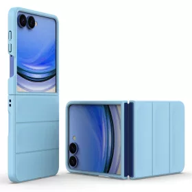 Samsung Galaxy Z Flip8 Kék Techsuit Magic Shield tok-5949419374294 2 kép
