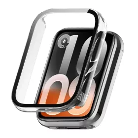   Xiaomi Smart Band 10 Pro Átlátszó üvegfólia Techsuit - Defense360 Pro + Kijelzővédő tok