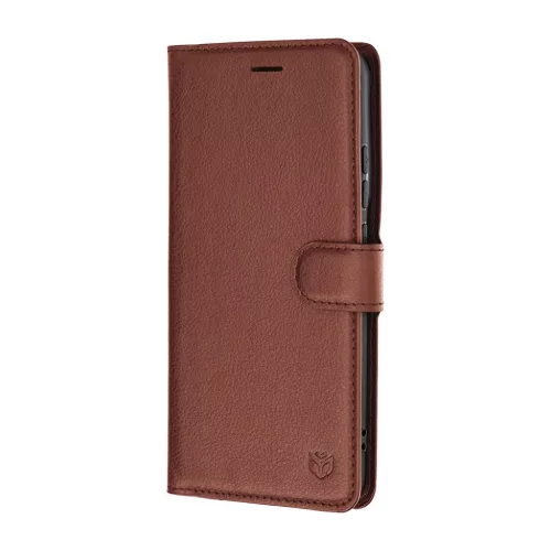 Motorola Edge 70 Pro Barna Techsuit Bőr fliptok-5949419376724 4 kép