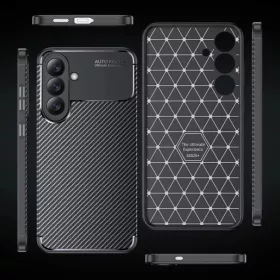 Samsung Galaxy A27 5G fekete Techsuit CarbonFiber tok-5949419375567 2 kép