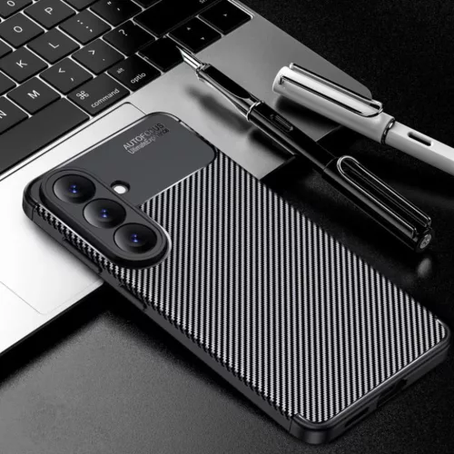 Samsung Galaxy A27 5G fekete Techsuit CarbonFiber tok-5949419375567 6 kép