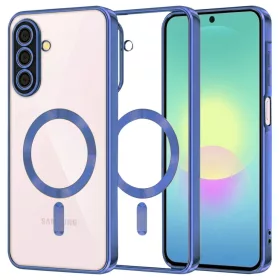   Samsung Galaxy A27 5G mélykék Techsuit Luxury Crystal MagSafe tok