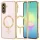  Samsung Galaxy A27 5G Arany Techsuit Luxury Crystal MagSafe tok