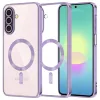 Samsung Galaxy A27 5G Világoslila Techsuit Luxury Crystal MagSafe tok