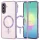 Samsung Galaxy A27 5G Világoslila Techsuit Luxury Crystal MagSafe tok